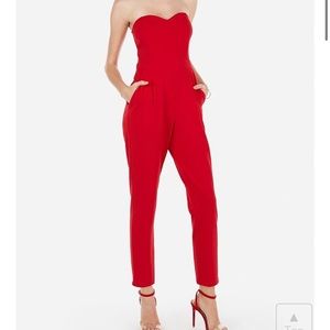 Red express jumpsuit
